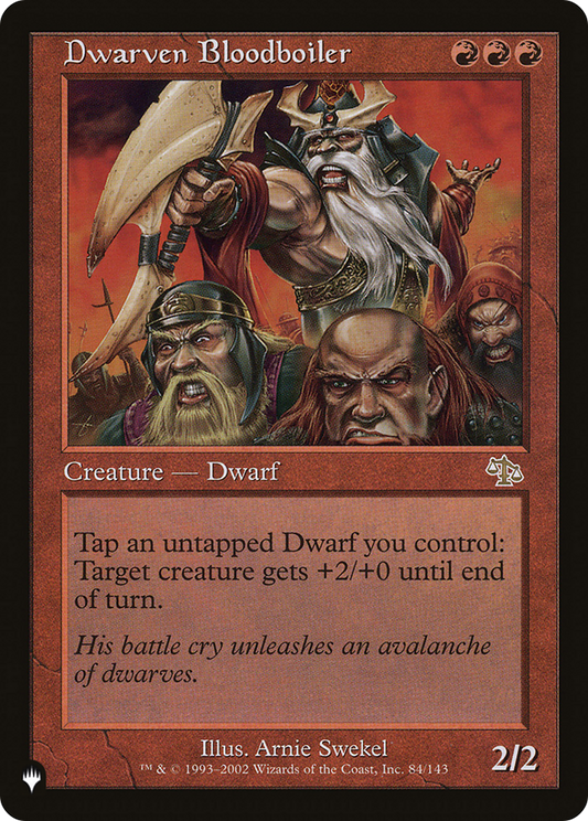 Dwarven Bloodboiler (LIST-JUD-84)