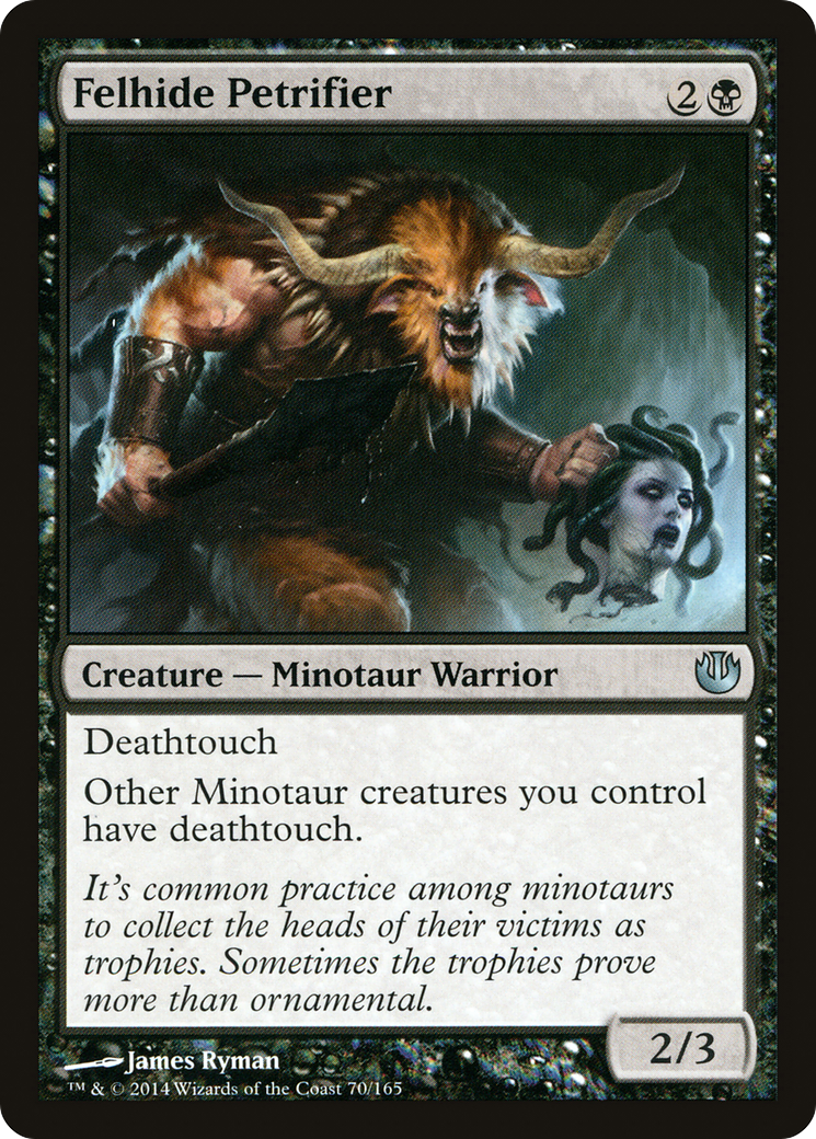 Felhide Petrifier (JOU-070) (Foil)