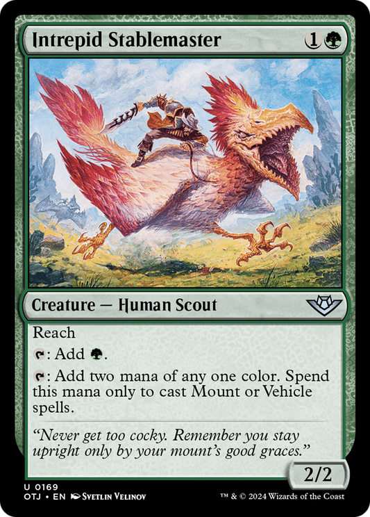 Intrepid Stablemaster (OTJ-169) (Foil)