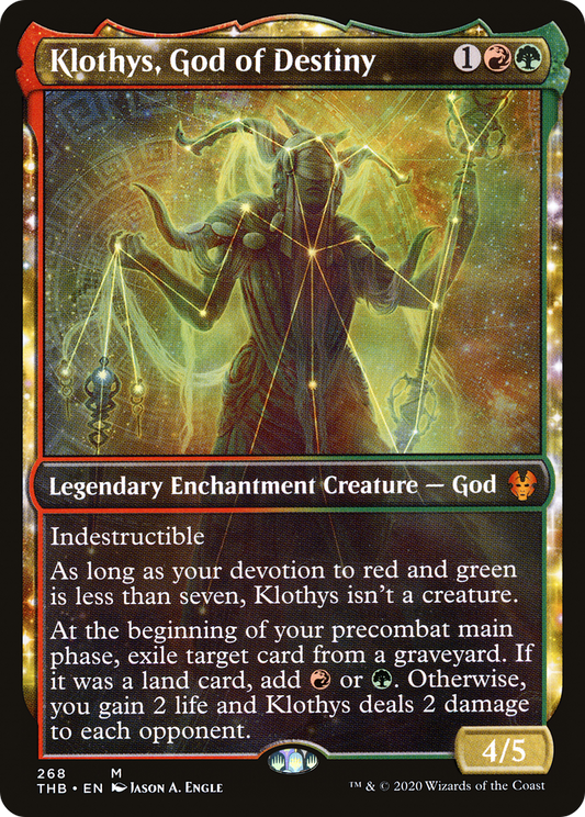 Klothys, God of Destiny (THB-268) (Showcase) (Foil)