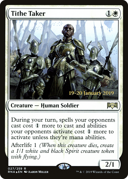 Tithe Taker (PRE-27S) (Foil)