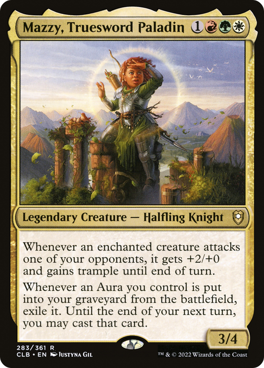 Mazzy, Truesword Paladin (CLB-283) (Foil)