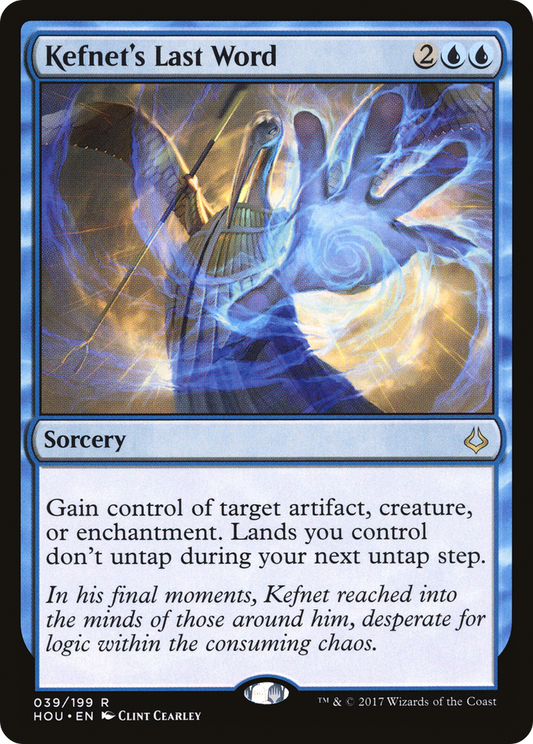 Kefnet's Last Word (HOU-039) (Foil)