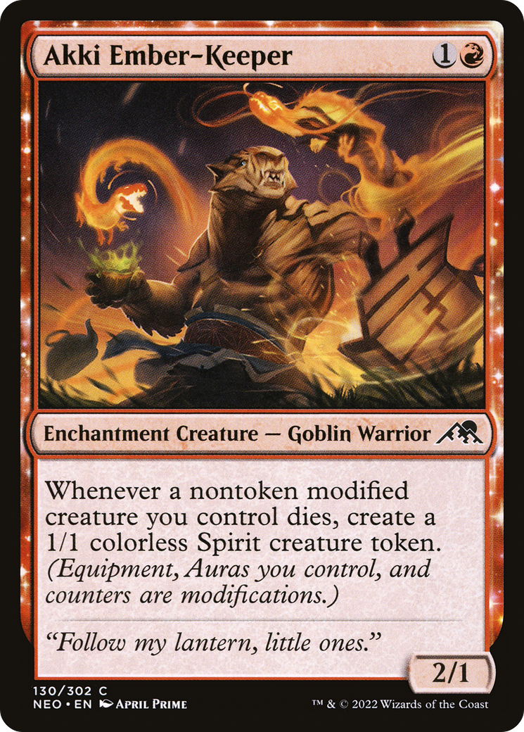 Akki Ember-Keeper (NEO-130)