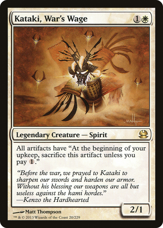 Kataki, War's Wage (MMA-020)