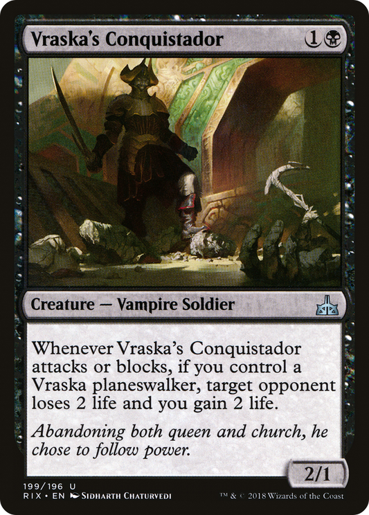 Vraska's Conquistador (RIX-199)