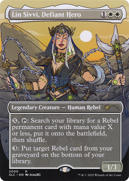 Lin Sivvi, Defiant Hero (SLC-2000) (Borderless)