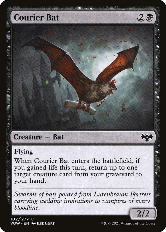 Courier Bat (VOW-102) (Foil)