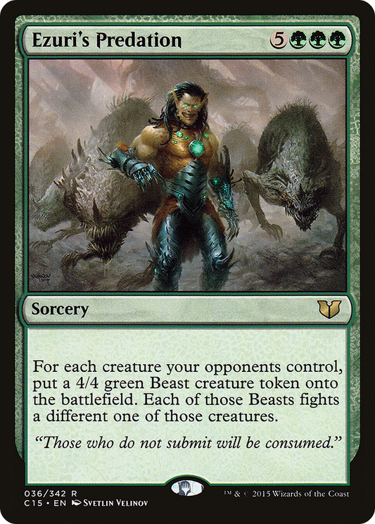 Ezuri's Predation (C15-036)