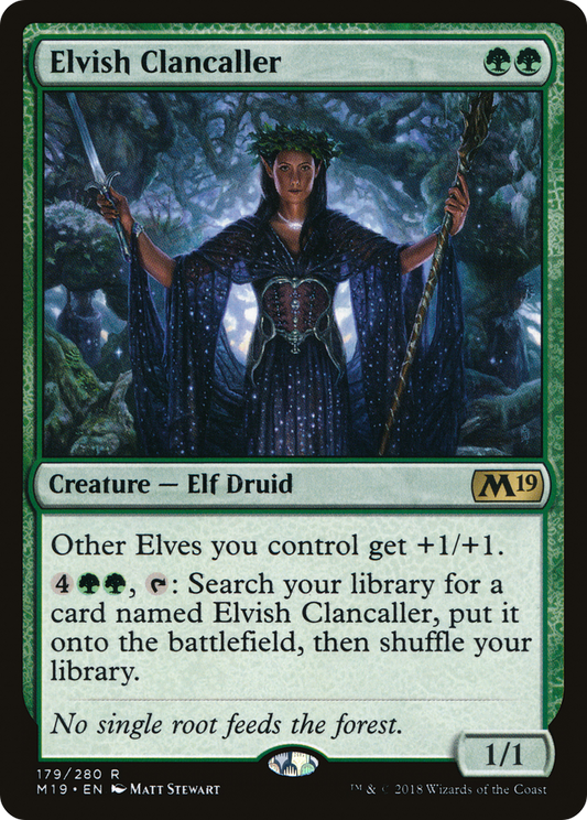 Elvish Clancaller (M19-179) (Foil)