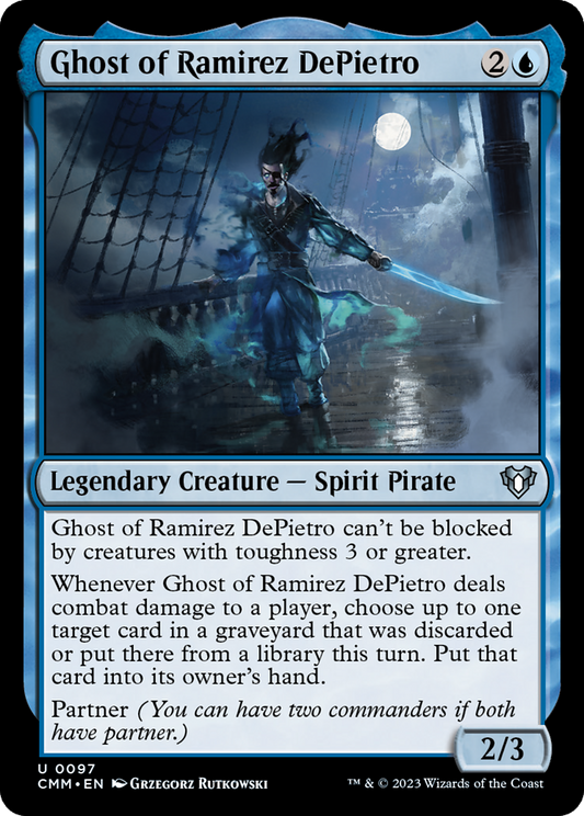 Ghost of Ramirez DePietro (CMM-097) (Foil)