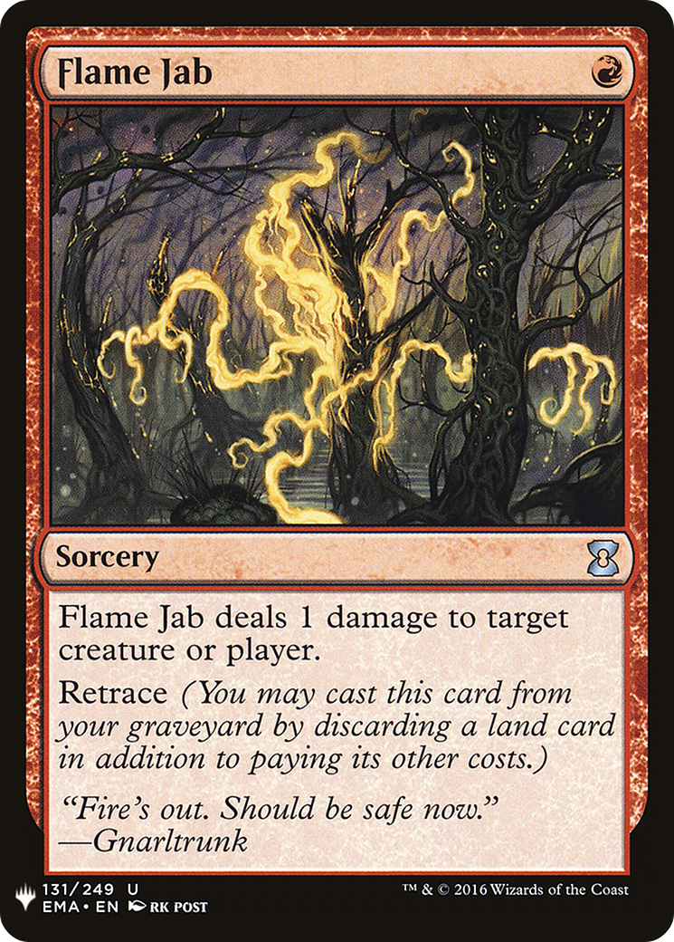 Flame Jab (LIST-EMA-131)