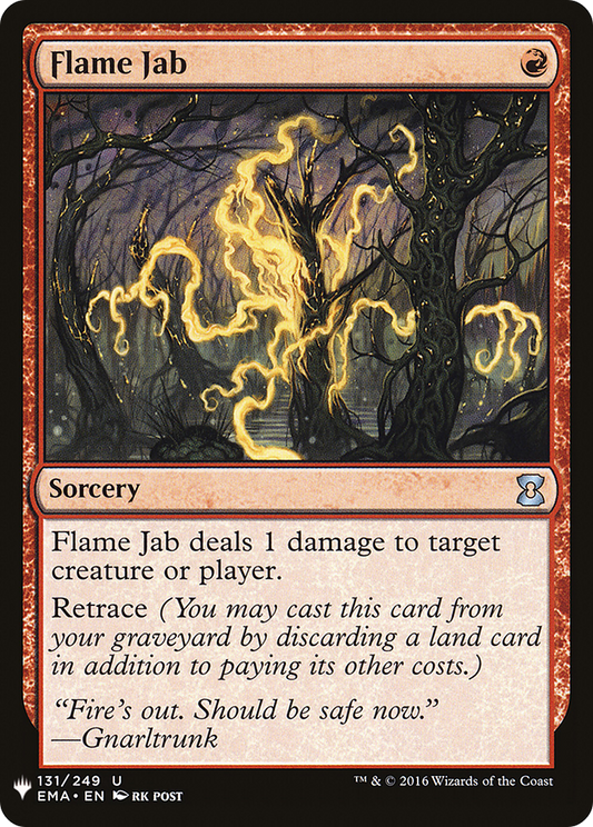 Flame Jab (LIST-EMA-131)
