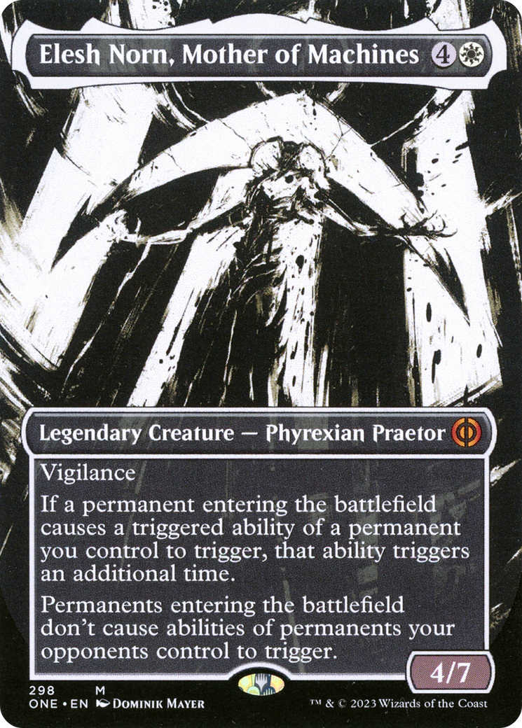Elesh Norn, Mother of Machines (ONE-298) (Showcase) (Borderless)