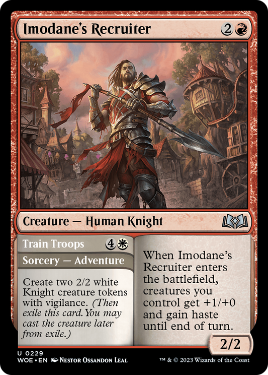 Imodane's Recruiter // Train Troops (WOE-229)