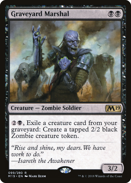 Graveyard Marshal (M19-099)