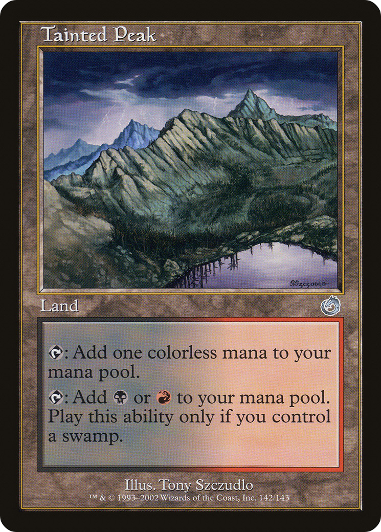 Tainted Peak (TOR-142) (Foil)