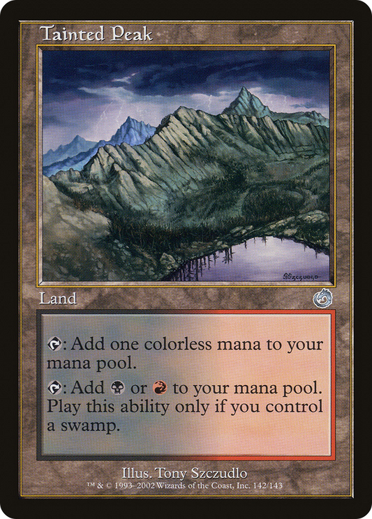 Tainted Peak (TOR-142) (Foil)