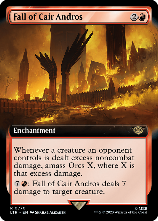 Fall of Cair Andros (LTR-770) (Extended Art) (Surge Foil)