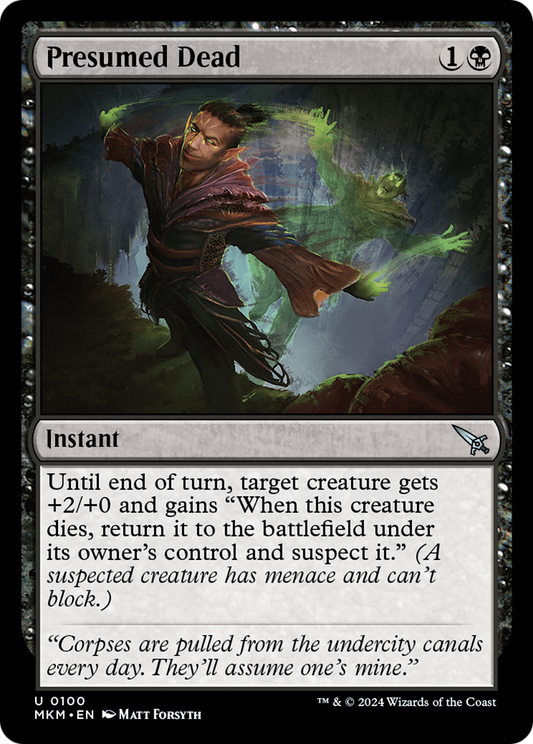 Presumed Dead (MKM-100)