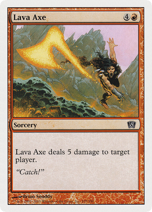 Lava Axe (8ED-197)