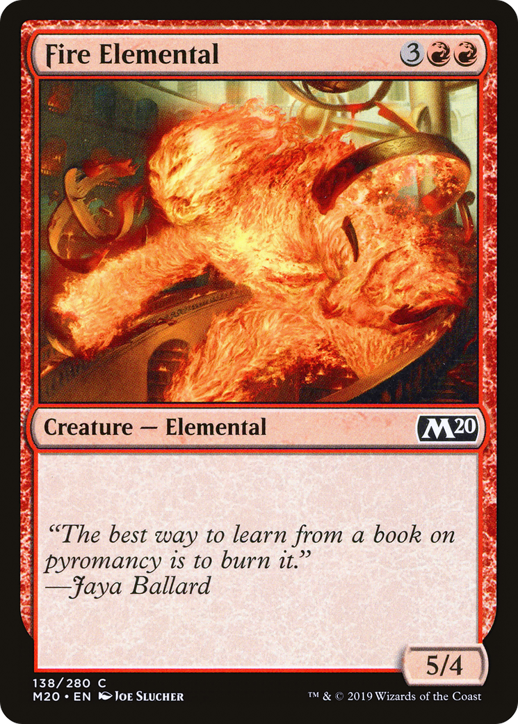 Fire Elemental (M20-138) (Foil)
