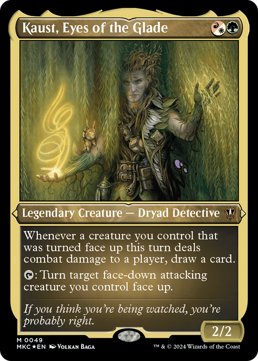 Kaust, Eyes of the Glade (MKC-049) (Display Commander) (Foil)