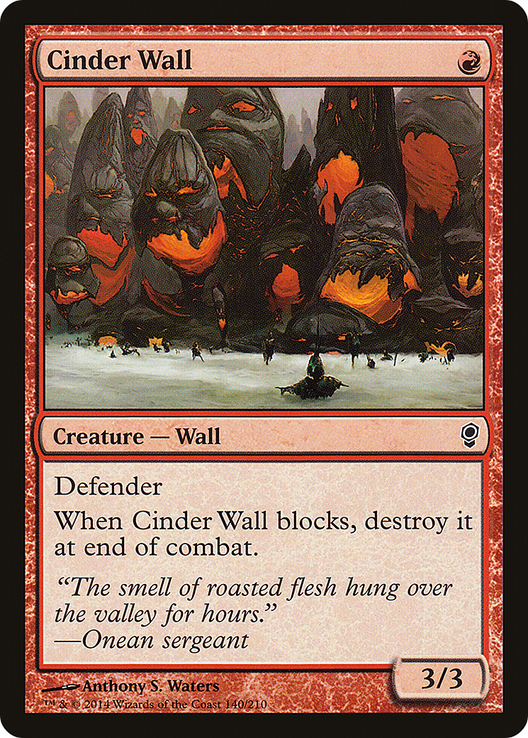 Cinder Wall (CNS-140) (Foil)