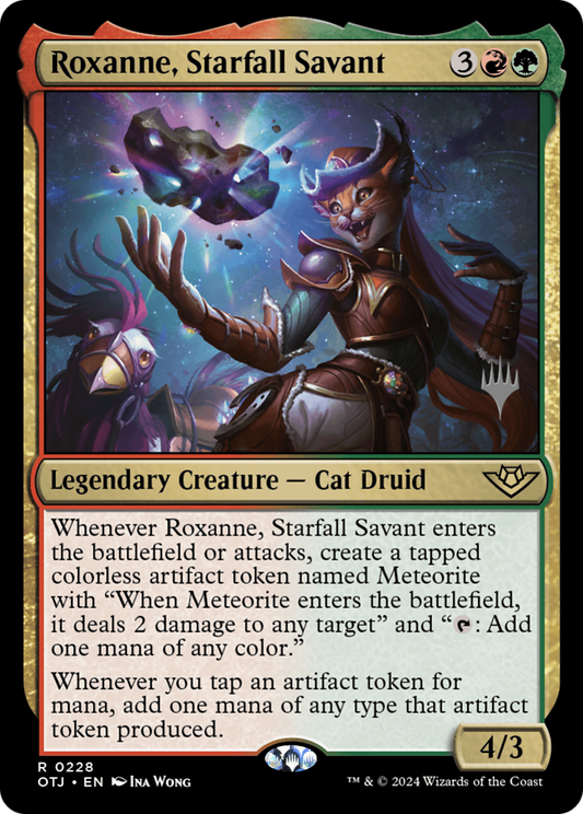 Roxanne, Starfall Savant (PPOTJ-228P) (Foil)