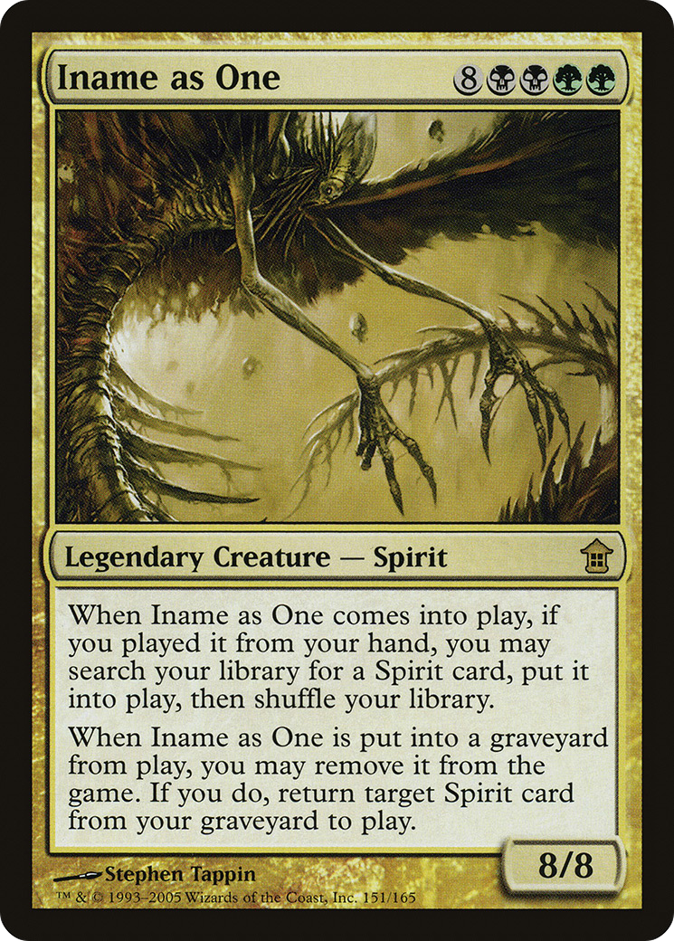 Iname as One (SOK-151) (Foil)