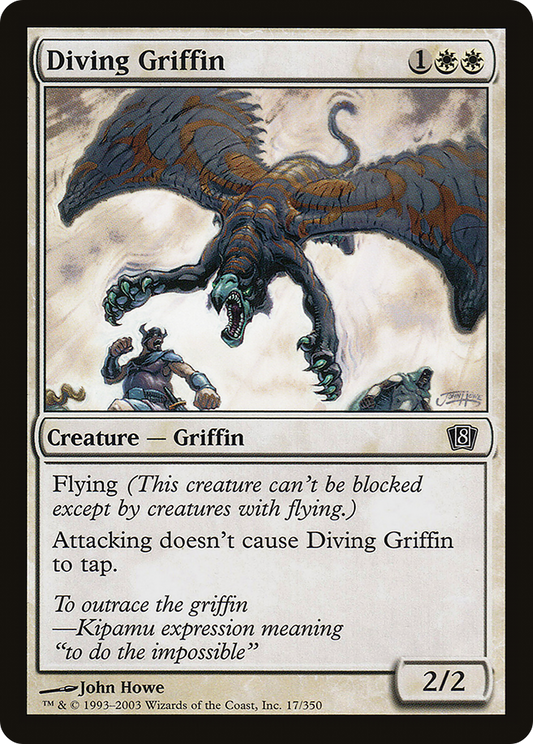 Diving Griffin (8ED-17★) (Foil)