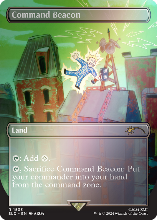 Command Beacon (SLD-1533★) (Borderless) (Foil)