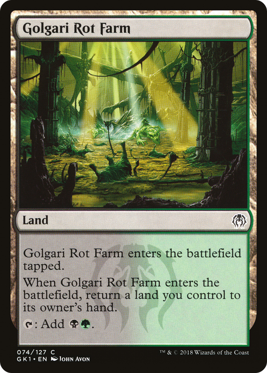 Golgari Rot Farm (GR1-074)