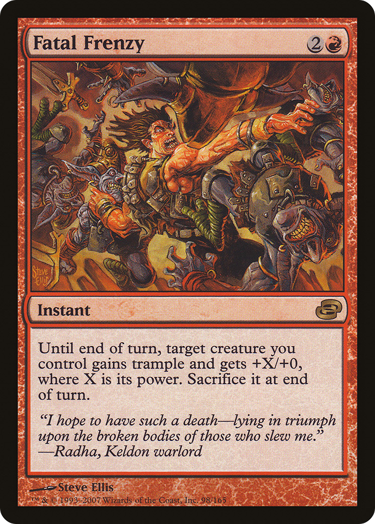 Fatal Frenzy (PLC-098) (Foil)