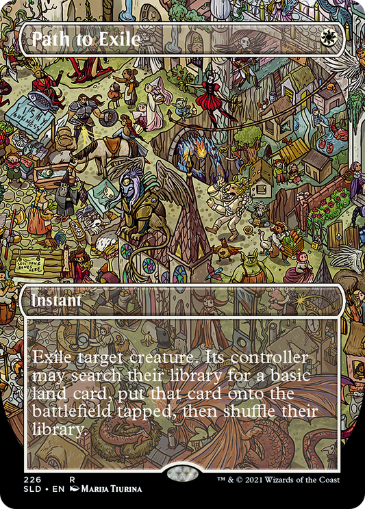 Path to Exile (SLD-226) (Borderless) (Foil)