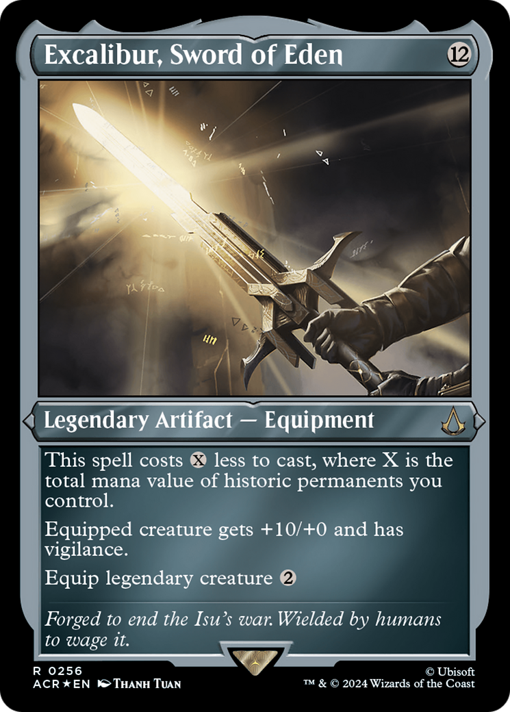 Excalibur, Sword of Eden (ACR-256) (Etched Foil)