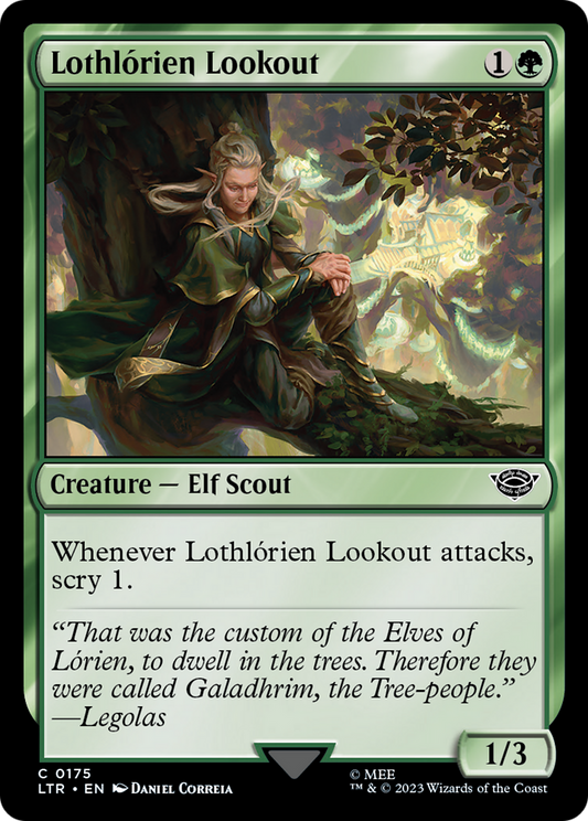 Lothlórien Lookout (LTR-175) (Foil)