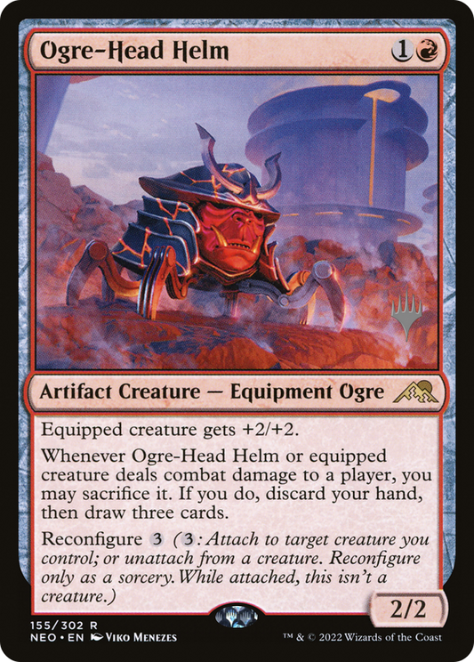 Ogre-Head Helm (PPNEO-155P) (Foil)