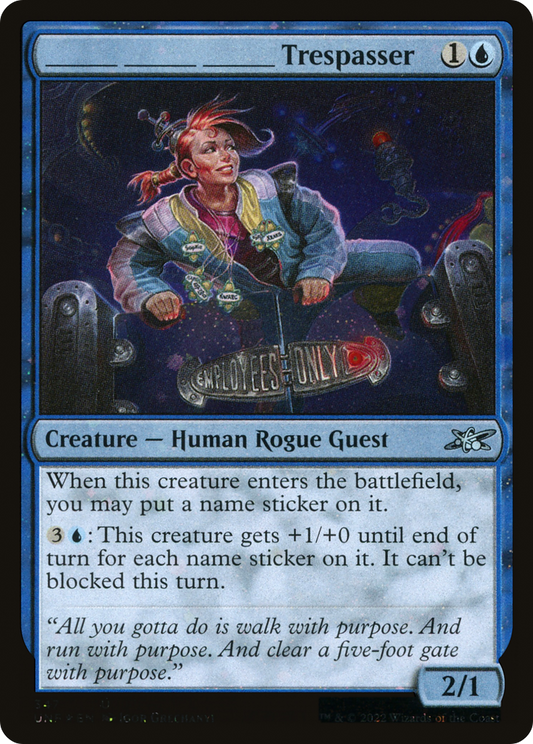 _____ _____ _____ Trespasser (UNF-347) (Galaxy Foil)