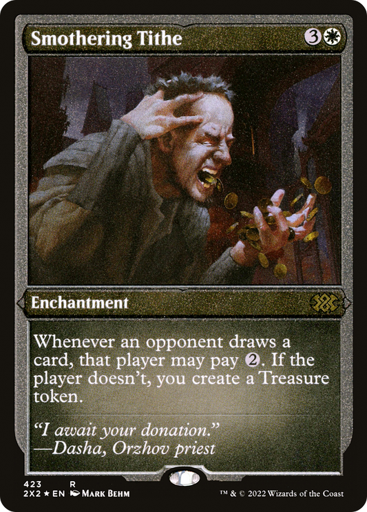 Smothering Tithe (2X2-423) (Etched Foil)