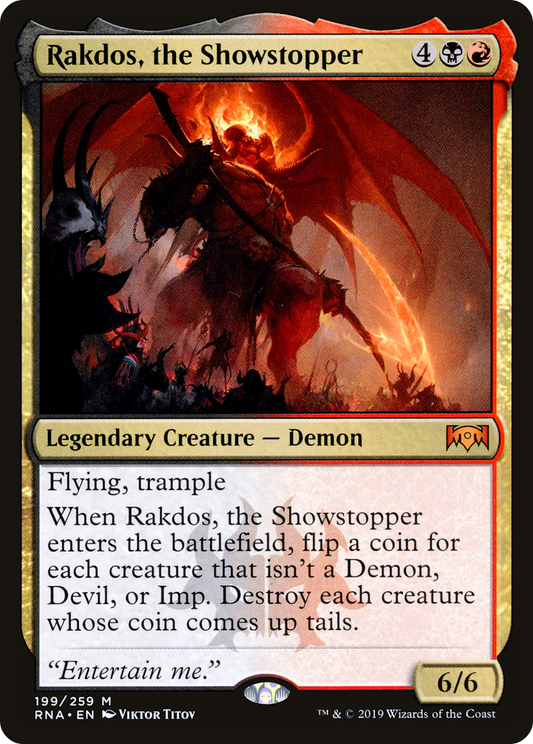 Rakdos, the Showstopper (RNA-199) (Foil)