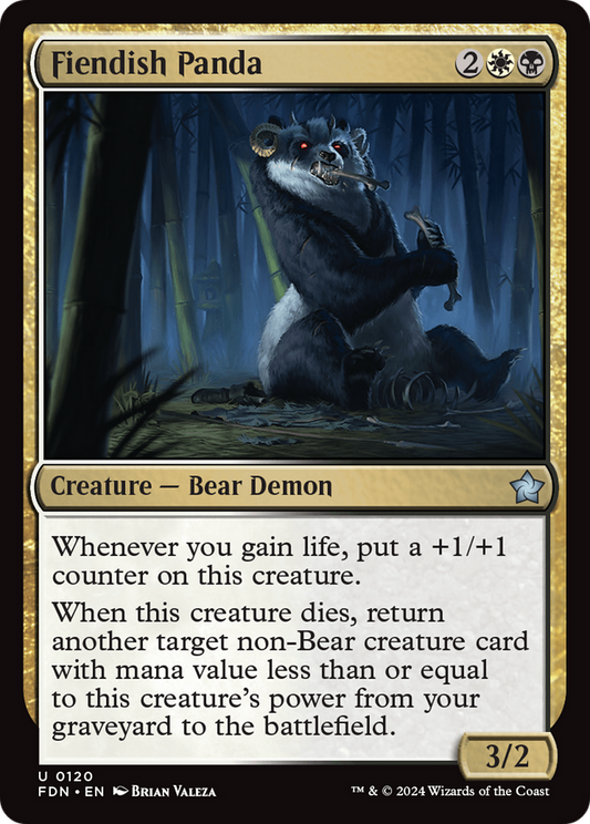Fiendish Panda (FDN-120)