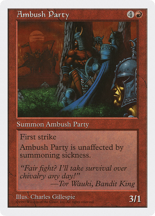 Ambush Party (5ED-208)
