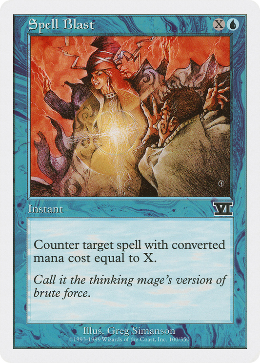 Spell Blast (6ED-100)