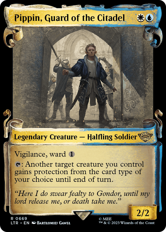 Pippin, Guard of the Citadel (LTR-669) (Showcase) (Scroll) (Foil)