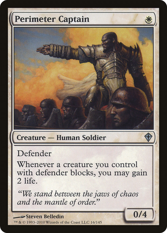Perimeter Captain (WWK-016) (Foil)