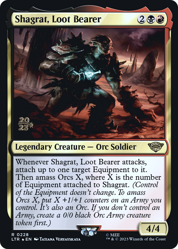 Shagrat, Loot Bearer (PRE-228S) (Foil)