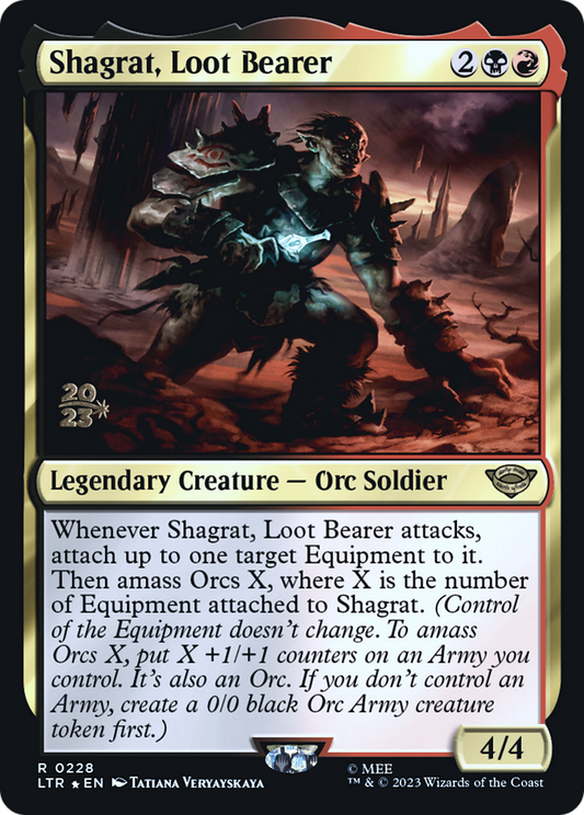 Shagrat, Loot Bearer (PRE-228S) (Foil)