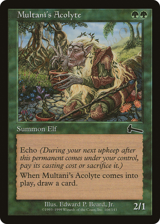 Multani's Acolyte (ULG-108) (Foil)