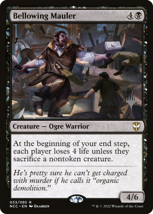 Bellowing Mauler (PPSNC-33P) (Foil)